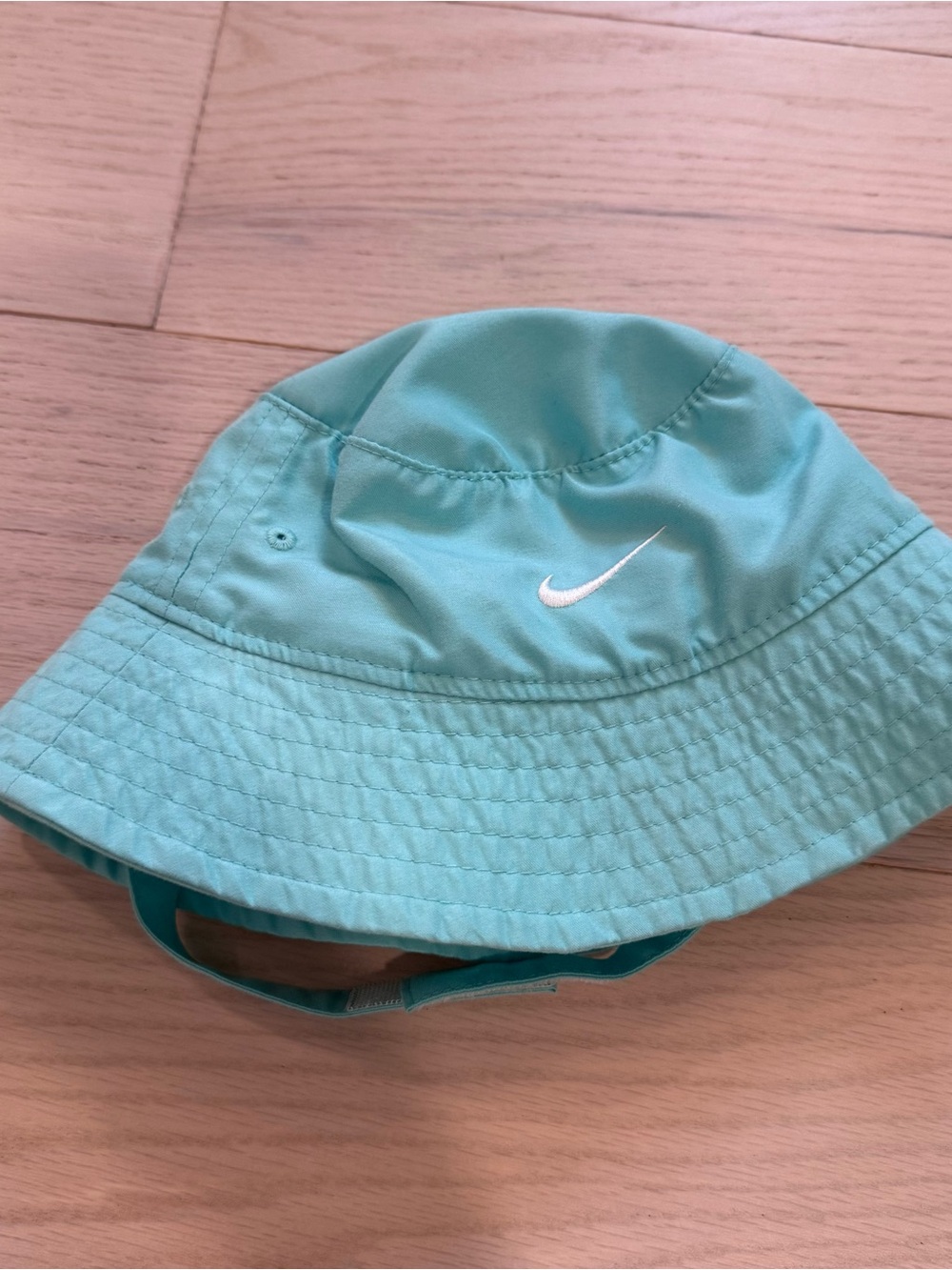 Nike Infant Teal Bucket Hat with Swoosh
